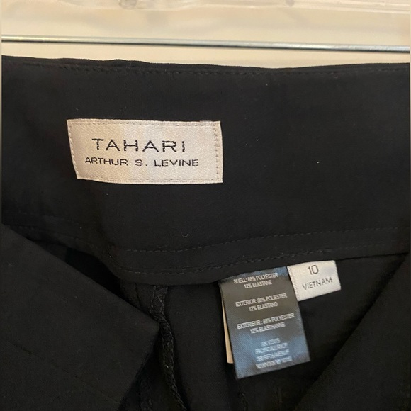 Tahari black suit pants size 10 - Picture 4 of 4